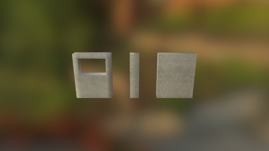 Generic Wall 3D model by [5f825d5] Sketchfab