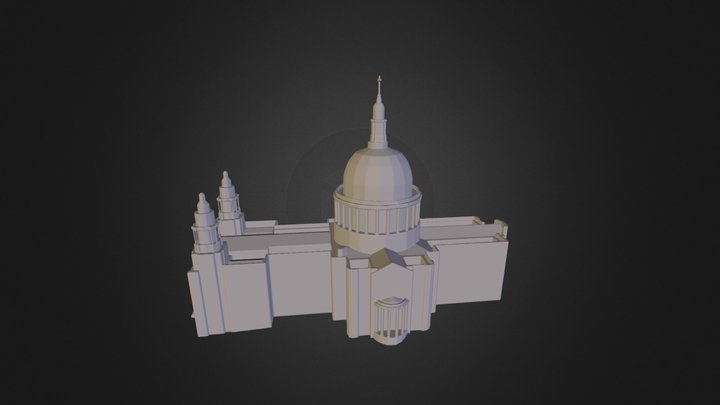London - St Pauls Cathedral 3D Model