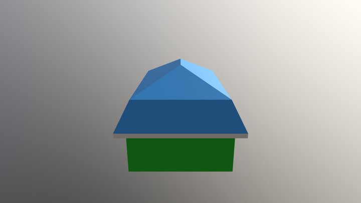 Simple House 3 3D Model
