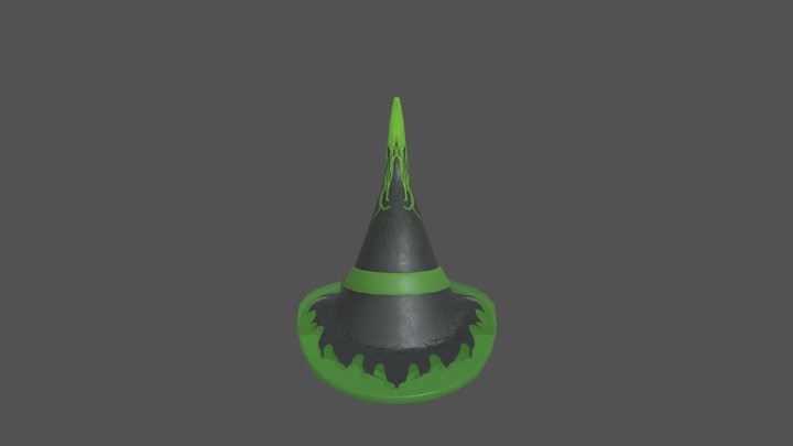Frangos Witch Hat 3D Model