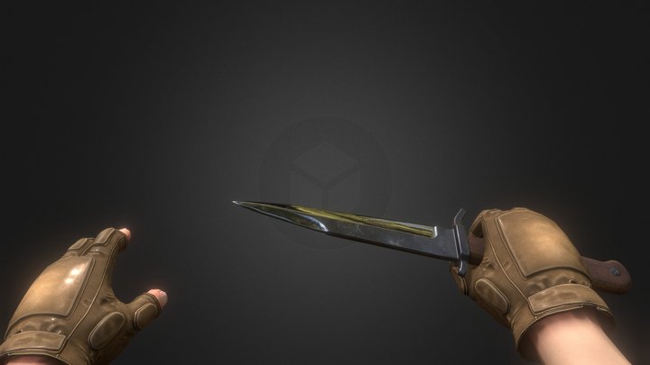 Knife animated – Gratis 3D-model STL