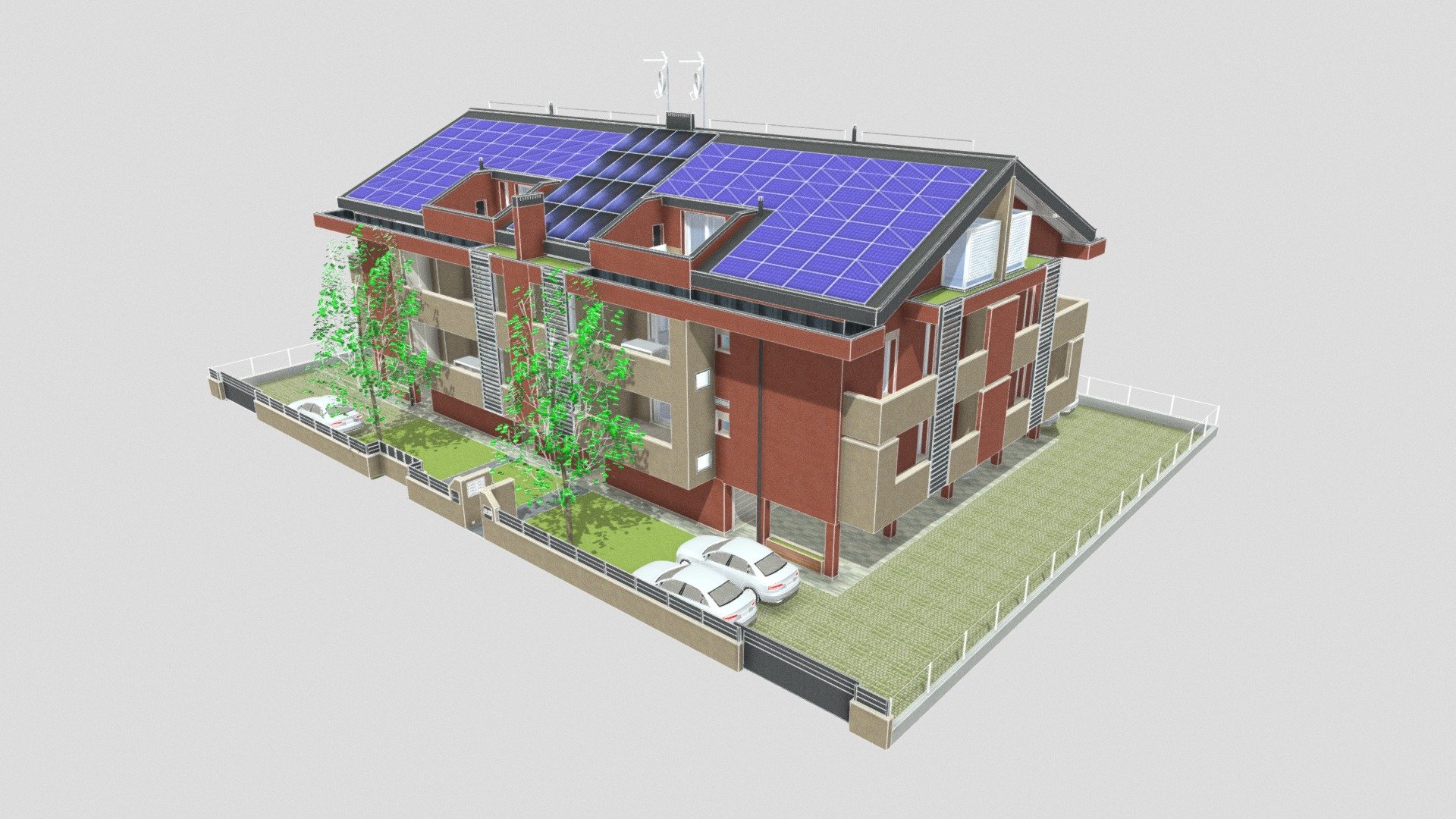 Demo Edificio High Detail — Sketchfab embed 3D viewer