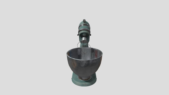 KitchenAid Mixer 3D Model