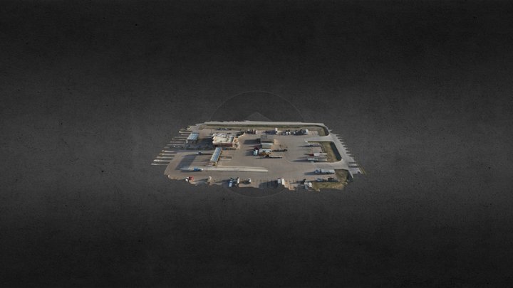 Loves Truck Stop Williston, ND 3D Model