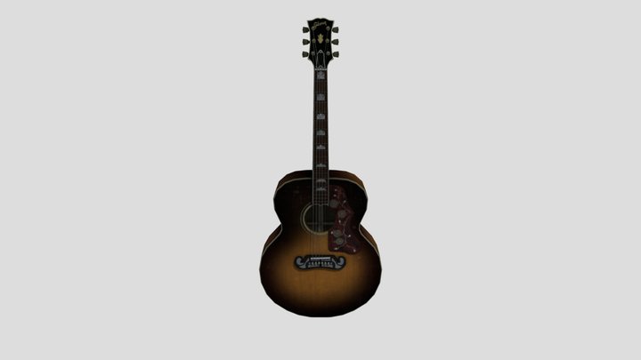 1968 Gibson J-200 – Modèle 3D gratuit STL