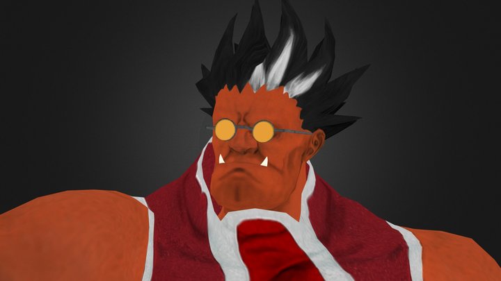 Iron Tager 3D Model