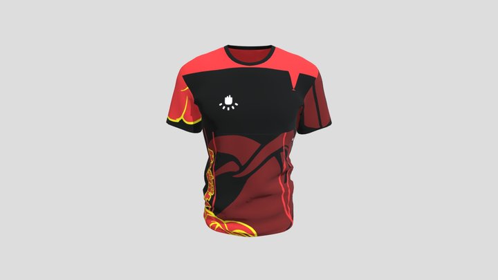camisa_loud_masculina (2) 3D Model