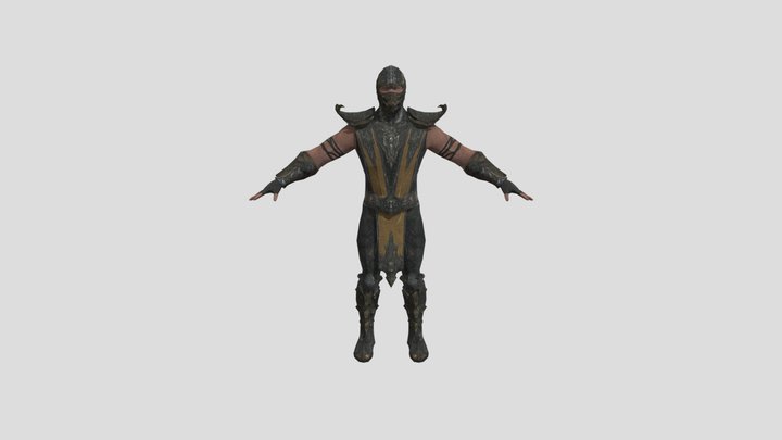 Mobile - Mortal Kombat X - Scorpion Tournament 3D Model