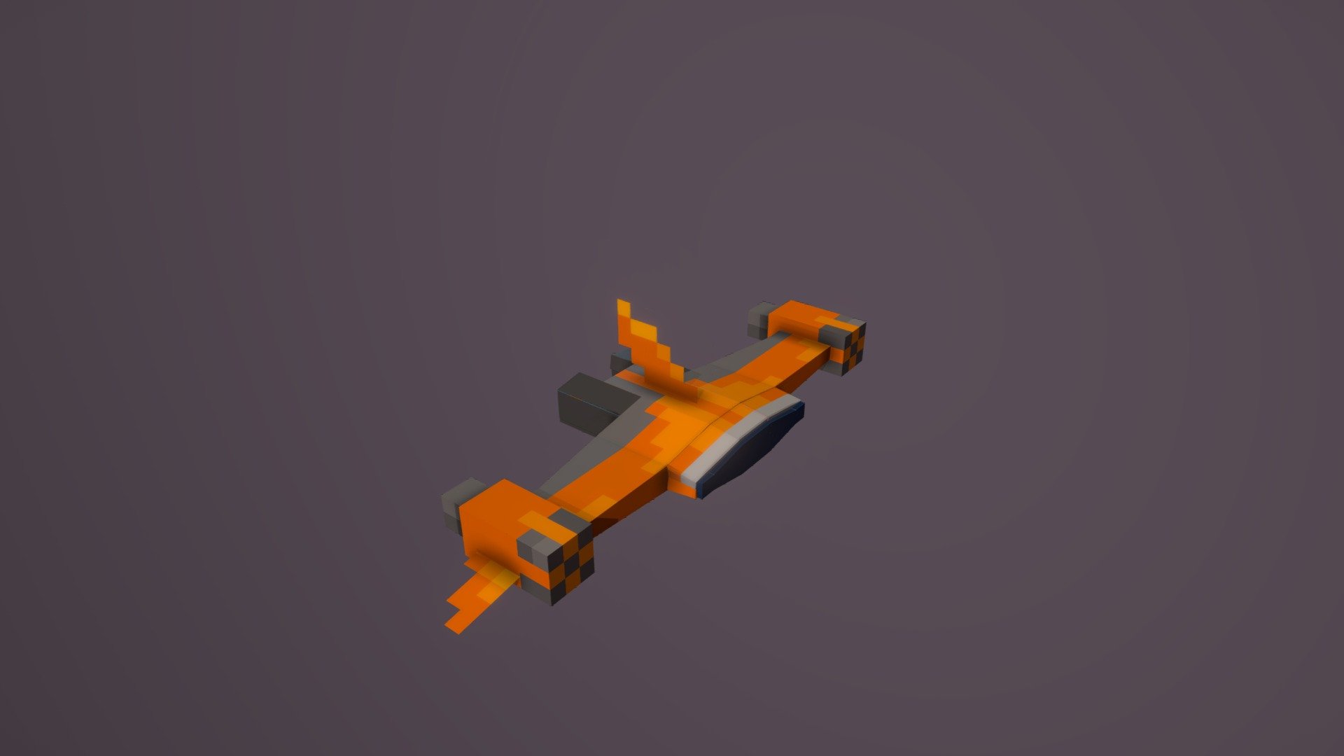 Blockbench_Spaceship Download Free 3D model by GreenGrenade617 [5f89f6f] Sketchfab