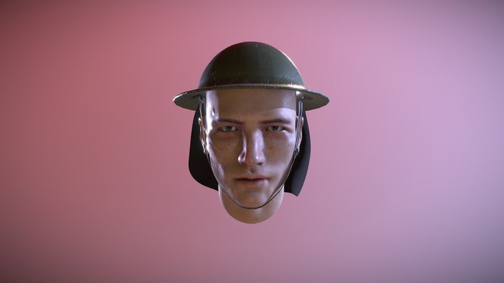 Soldier 3D Model