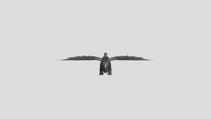 red-death-how-to-train-your-dragon (1) 3D Model