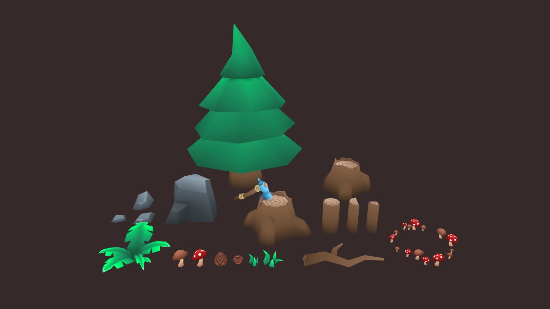 Environment - asset pack - Buy Royalty Free 3D model by beauterhammm ...