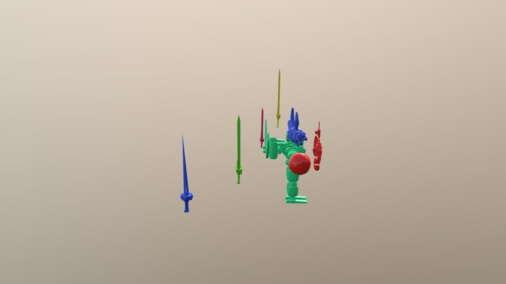 SwordGod.exe 3D Model