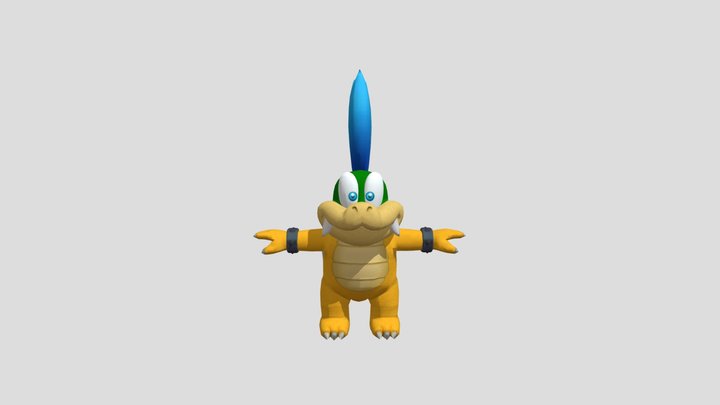 Larry (Mario Kart 8 Deluxe) – Modello 3D gratuito STL