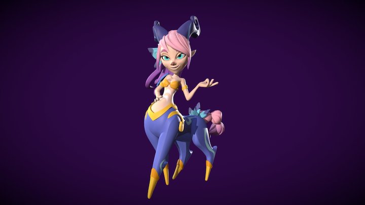 Andin the Centaurine 3D Model