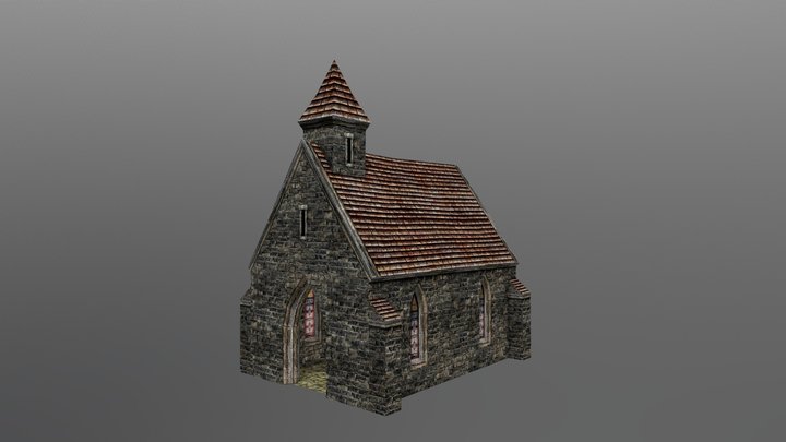 Kaplica/Chapel 3D Model