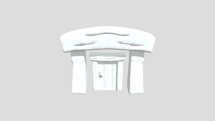 Rustic Entryway 3D Model