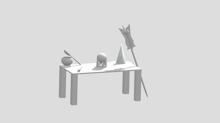 bureaux de sorcier 3D Model