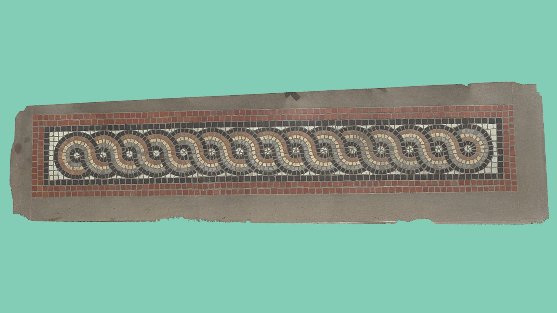 Floor mosaic