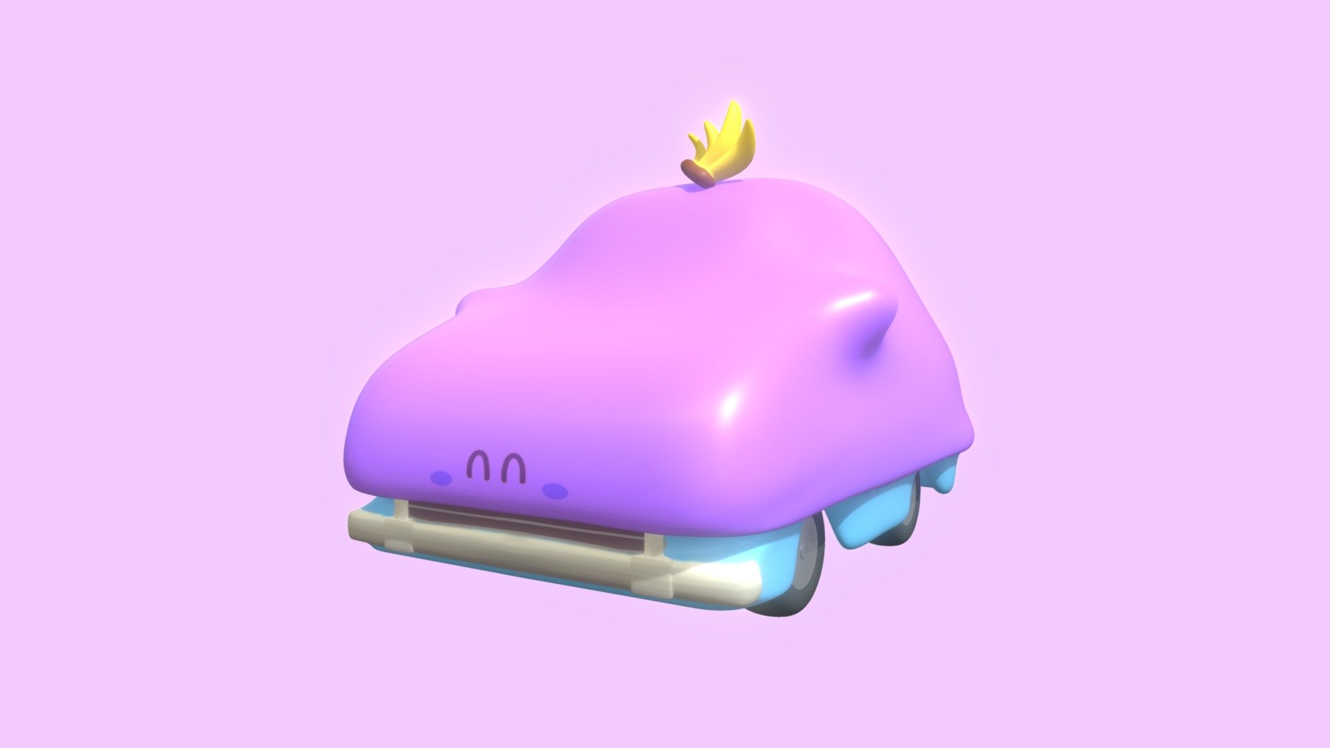 Kirby Car Shu Download Free 3D model by BunnyGame [5f91a9c] Sketchfab