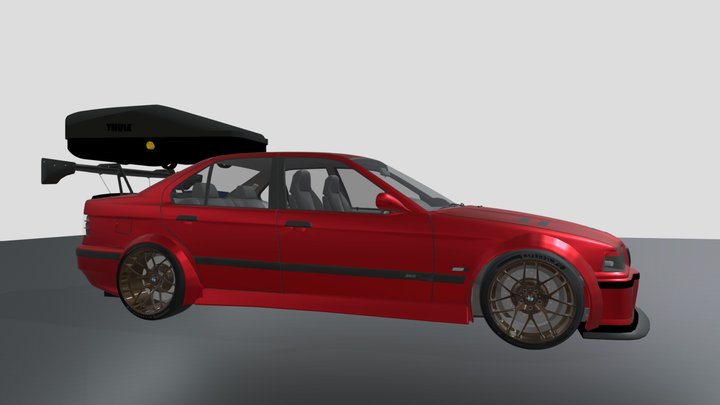 Bmw E36 3 series 3D Model