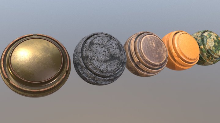 Material Study 3D Model