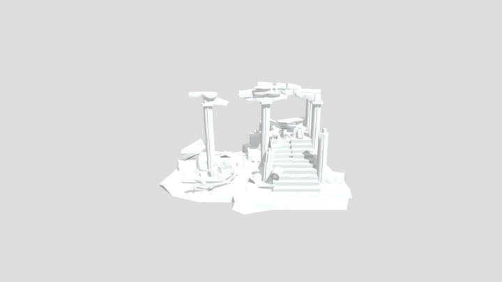 Lost And Found - Digital Art project 3D Model