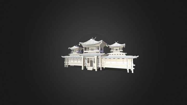 Japanese museum 3D Model