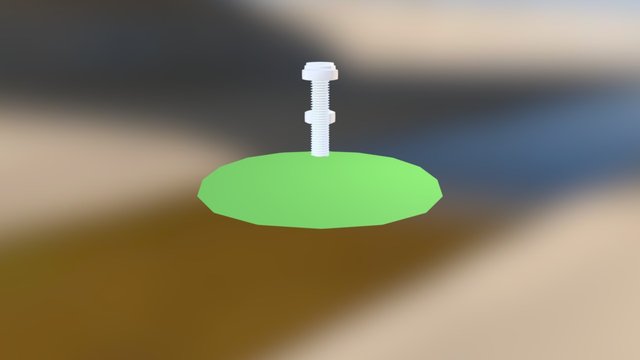 6.- Tornillos 3D Model