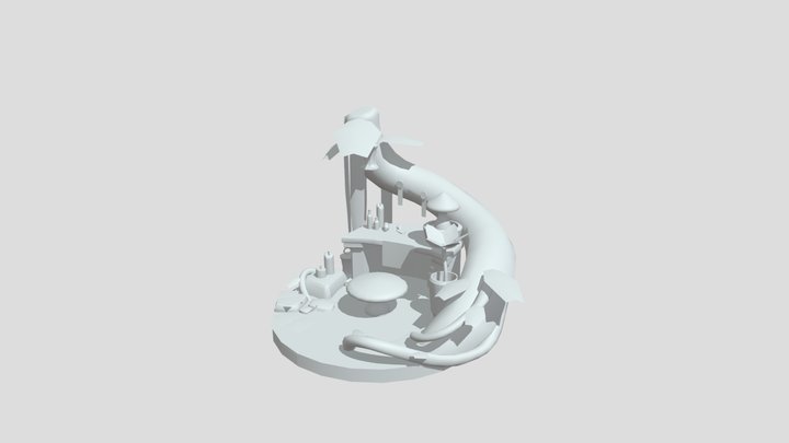 Botany Fantasy Shop 3D Model