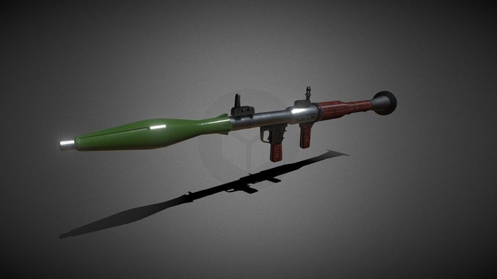 RPG-7 3D Model