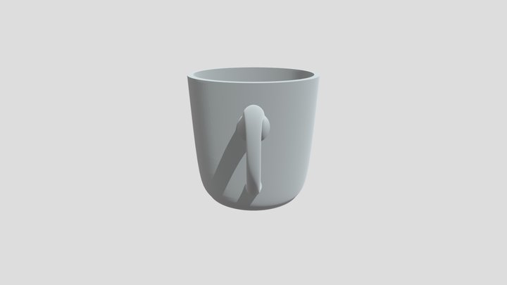 3d scanned_cup_ 3D Model
