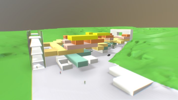69 ST GEORGES BAY ROAD MARKET HOUSING 3D Model