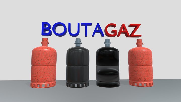 BOUTAGAZ  MOROCCO 3D Model