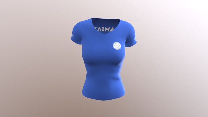 T+shirts Female 3D Model