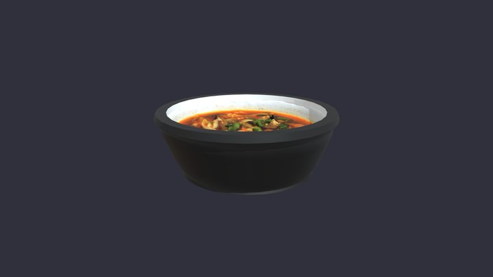 Soup 3D Model