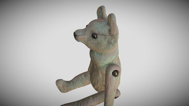 old teddy bear 3D Model