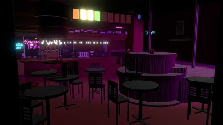 Heaven's Night 3D Model