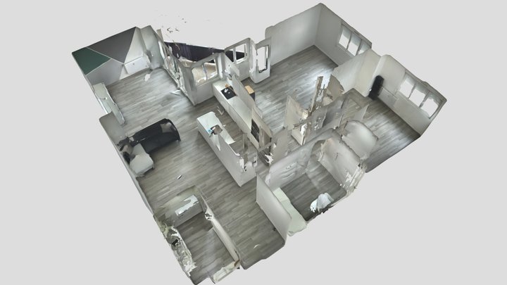 jimx78 Appart Trappe 3D Model
