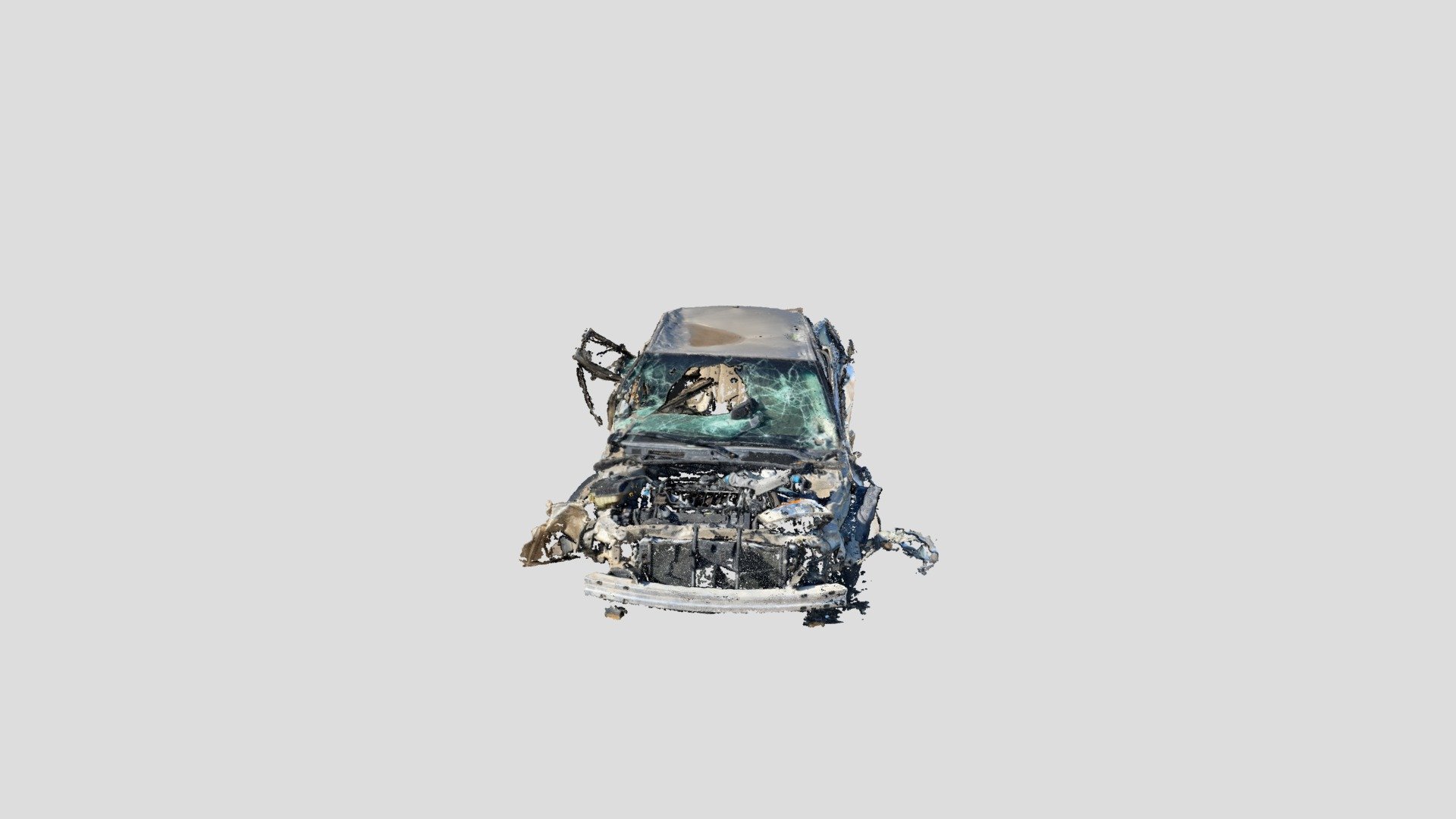 Crushed Chevrolet - Download Free 3D model by Recon-3D [5f9afe8 ...