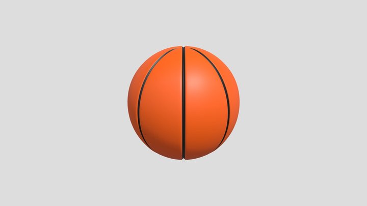 Basket Ball 3D Model
