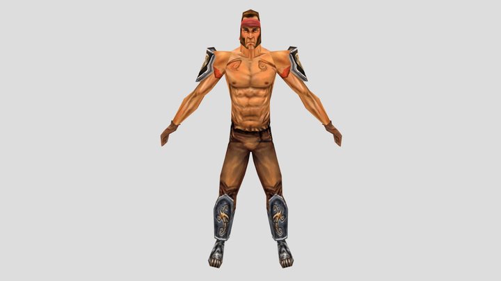 Turok: Evolution - River Village Warrior – Free 3D Model STL
