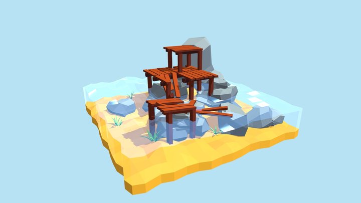 Island 3D Model