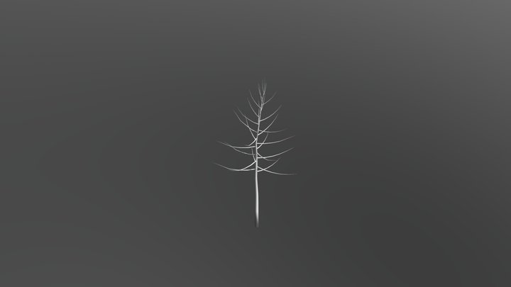 Tree with leaves 3D Model