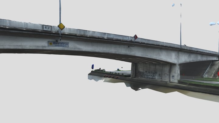 3D Model of Bierstalbrug 3D Model