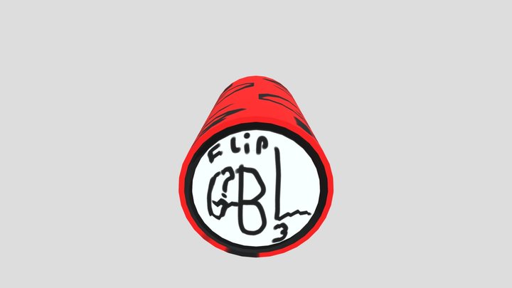 GBL Flip 3 Speaker 3D Model