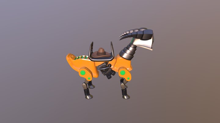 Cabra carguera 3D Model