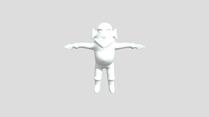 Personaje Starfish 3D Model