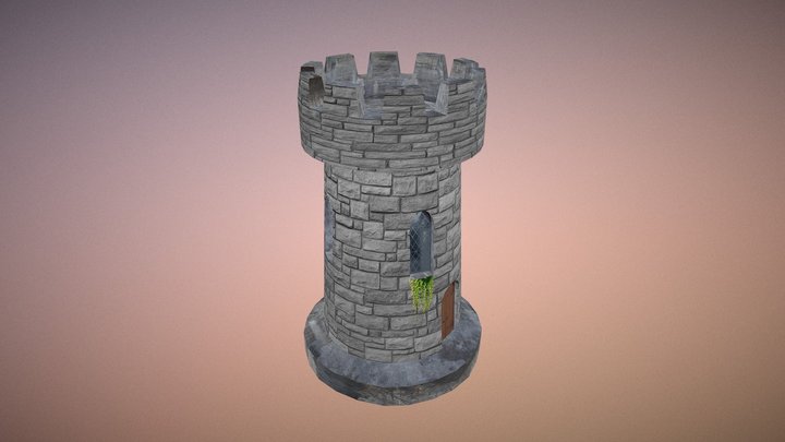 LightWave Castle 3D Model