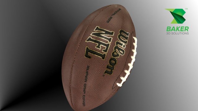 Football- Scanned with Artec 3D Scanner 3D Model